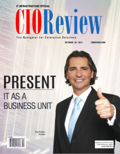 Marc Beaulieu & Present on cover of CIO Review