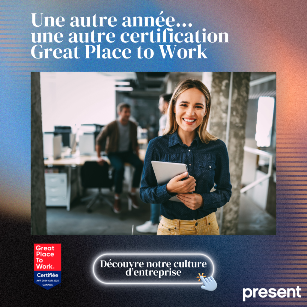 Certification Great Place to Work 2024